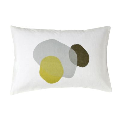 Housse de coussin Pia Brume 60 x 40