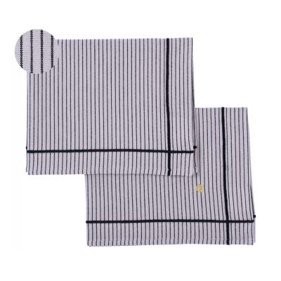 Lot de 2 sets de table Léonie Poivre rose 40 x 50