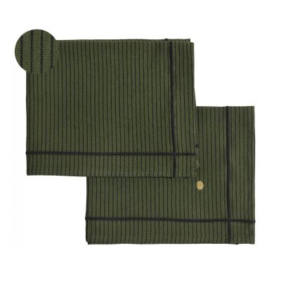 Lot de 2 sets de table Léonie Mousse 40 x 50