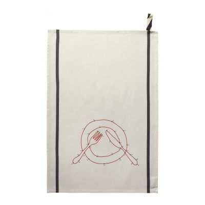 Torchon Phil Dinette Ecru 70 x 50