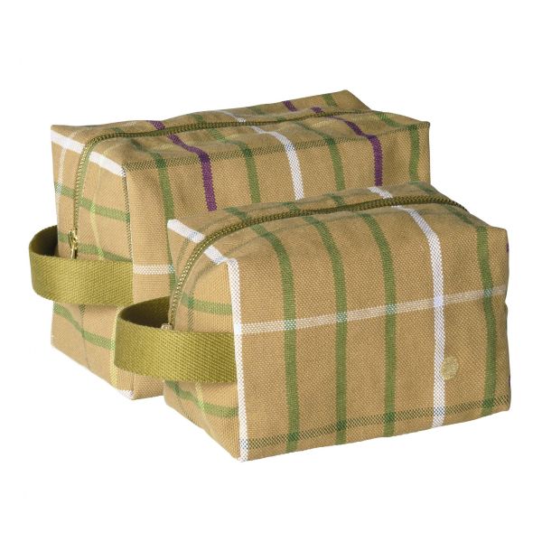 Trousse cube Scotty Marron
