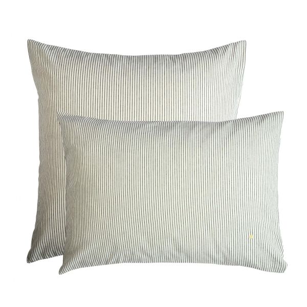 Taie d'oreiller Léonie Caviar