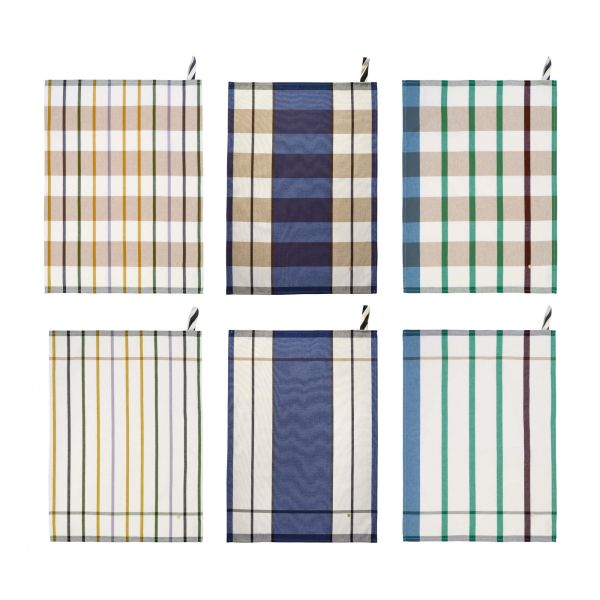 Lot de 2 torchons Archie 70 x 50