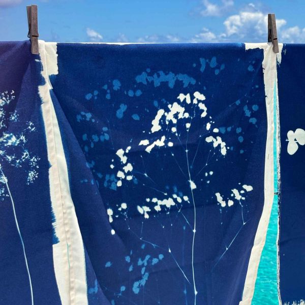 Torchon Gypso Bleu 70 x 50