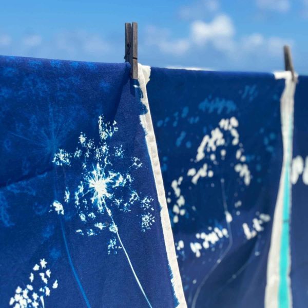 Torchon Gypso Bleu 70 x 50