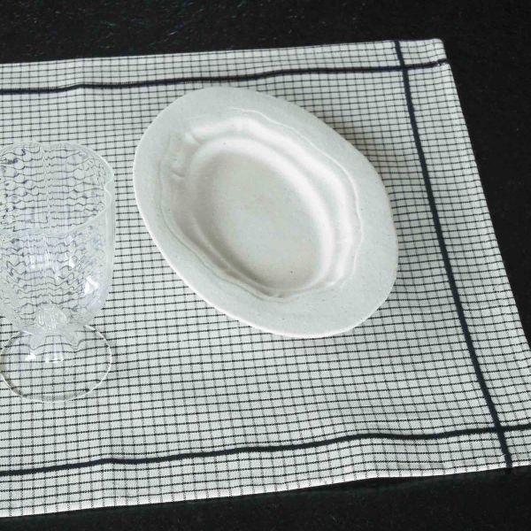 Lot de 2 sets de table Gustave Caviar 40 x 50