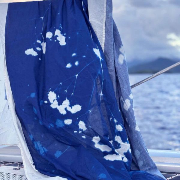 Paréo Gypso Bleu 180 x 130