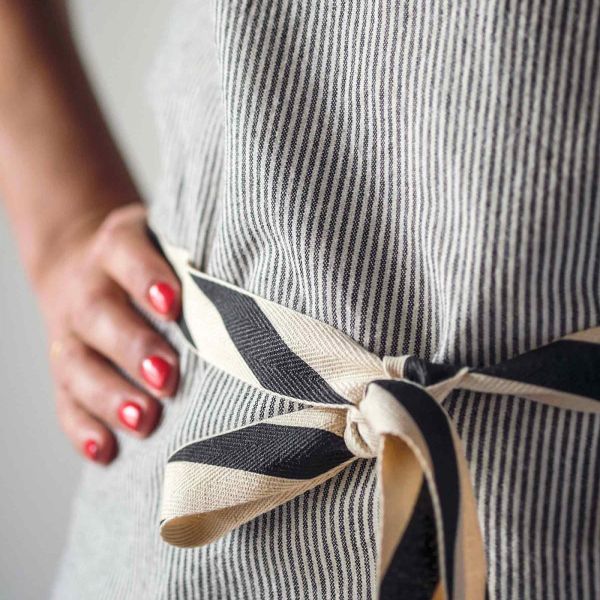 Tablier de cuisine Finette Caviar 90 x 75