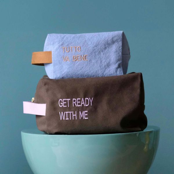 Trousse cube Tutto Bluetiful 10 x 16 x 10