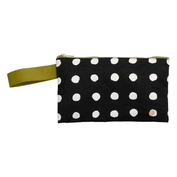 Pochette anse Mia Caviar 14 x 24