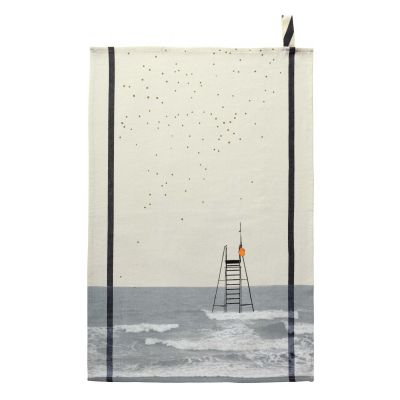 Torchon Plouf Ecru 70 x 50