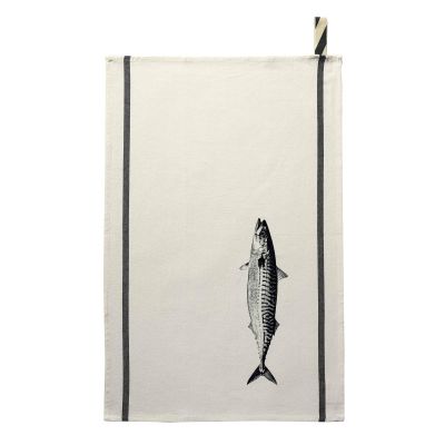 Torchon Maquereau Bright Blue Ecru 70 x 50