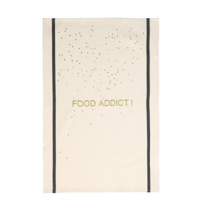 Torchon Food Addict or Ecru 70 x 50