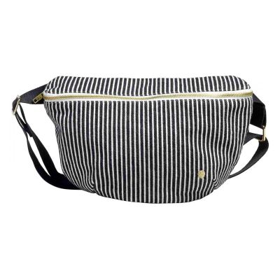 Sac banane Basile Caviar 19 x 28